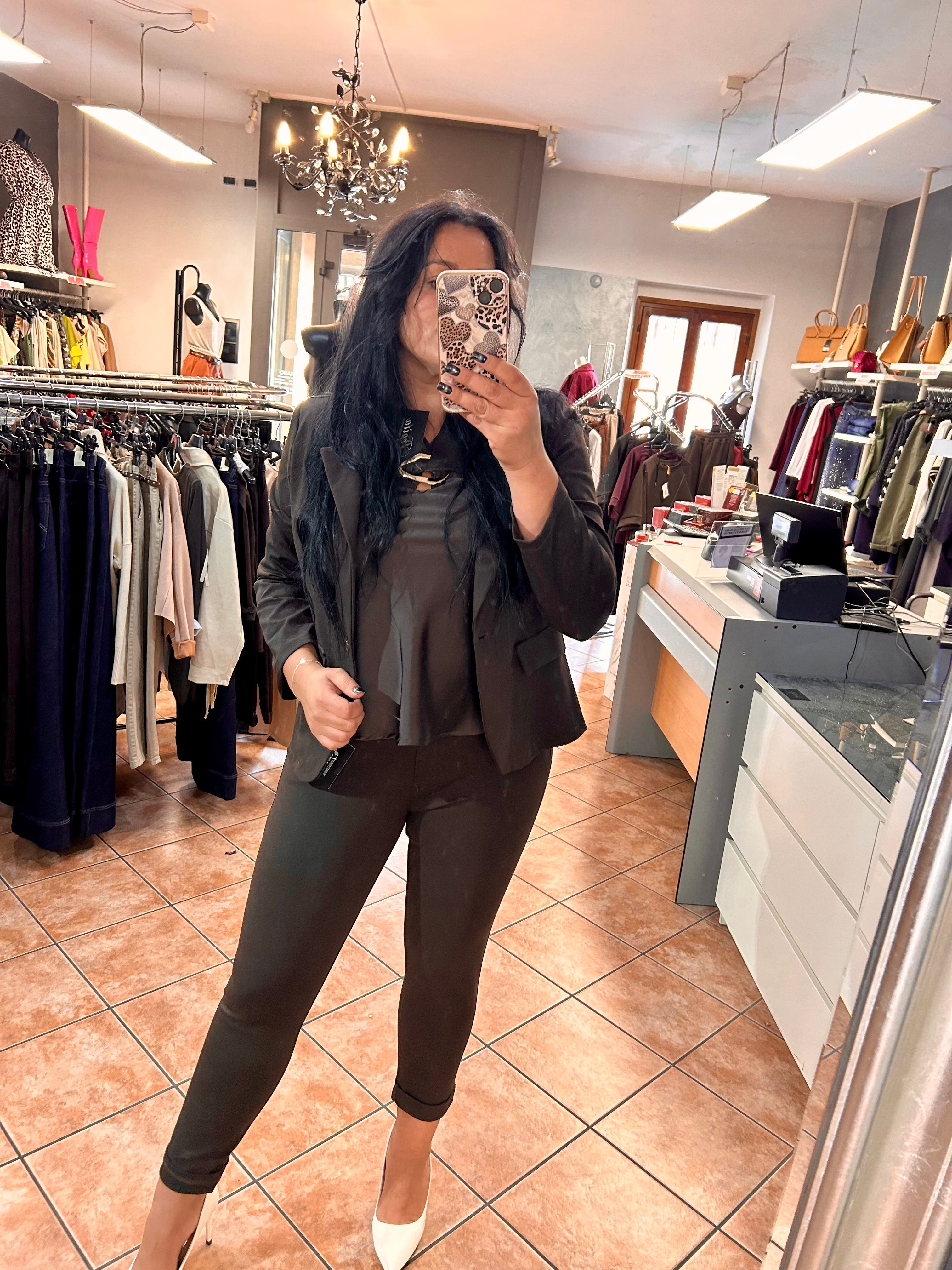 Pantalone Stretch Brown