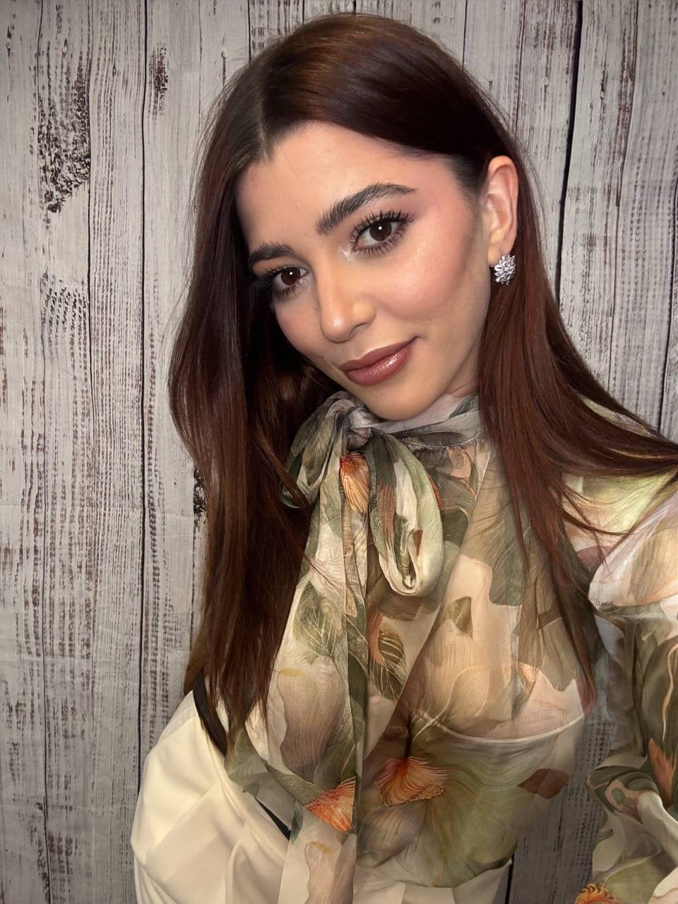 CAMICIA DALIA FIORI VERDE