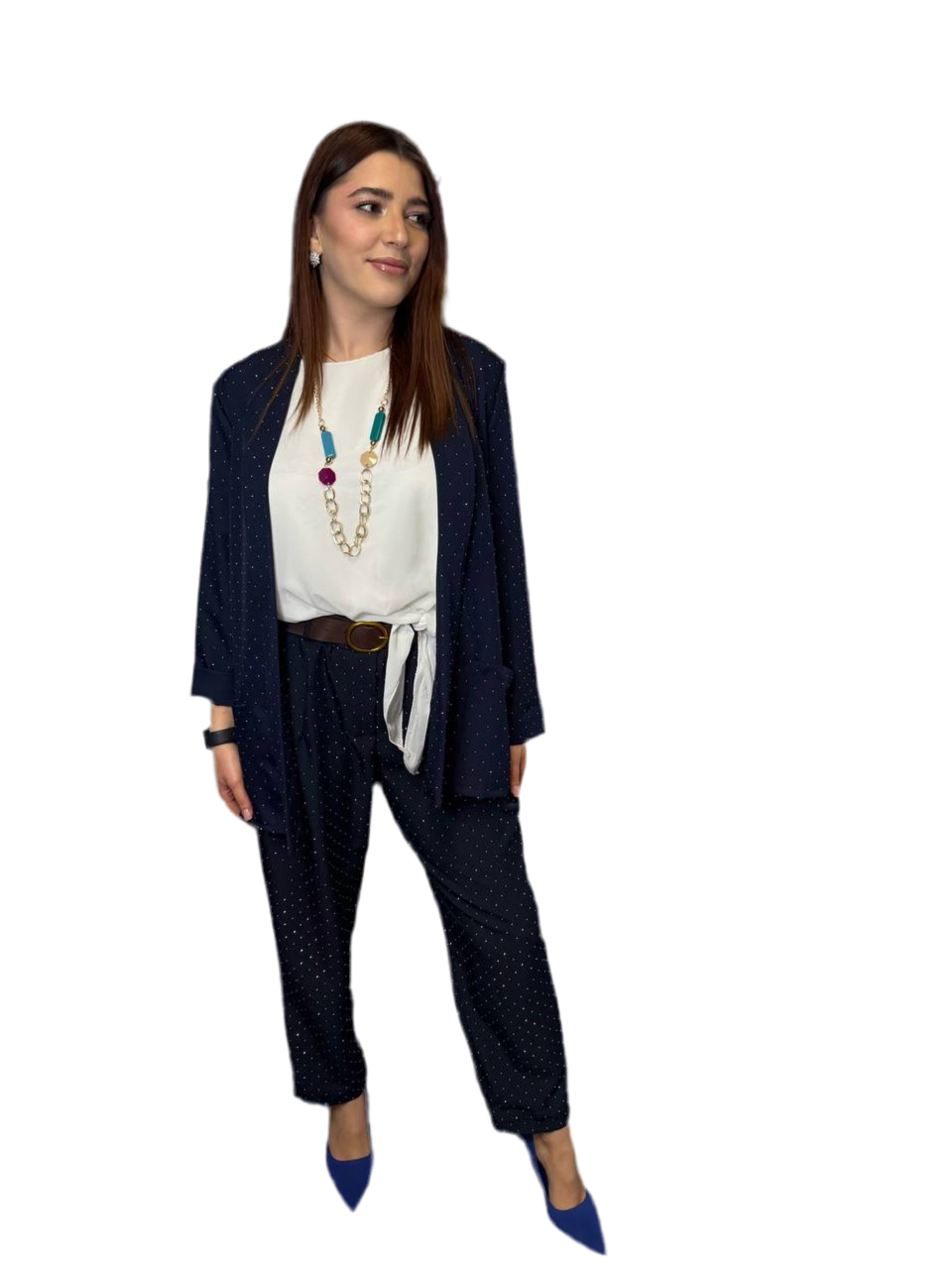 BLUSA DELIA NODO BIANCA