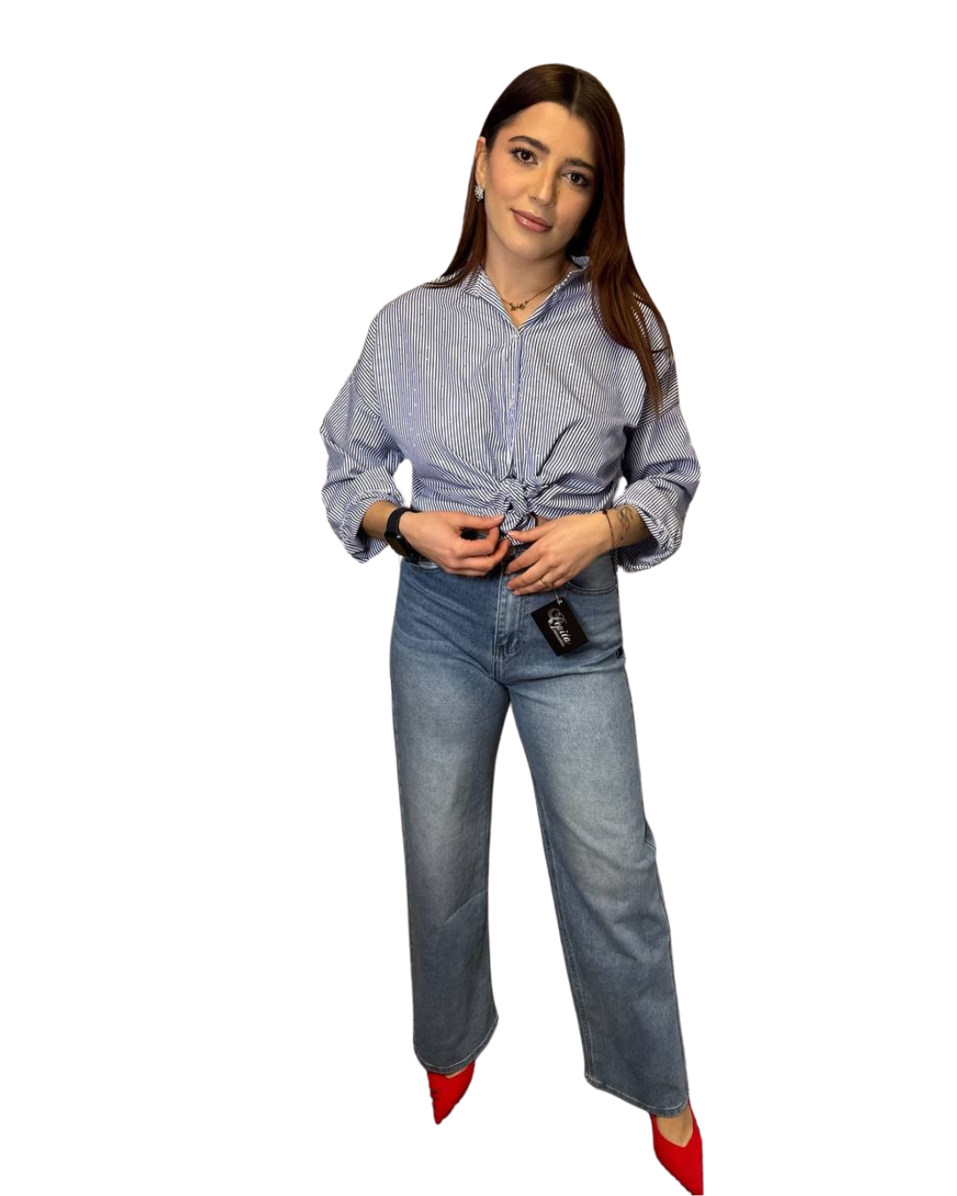 CAMICIA DELIA STRASS