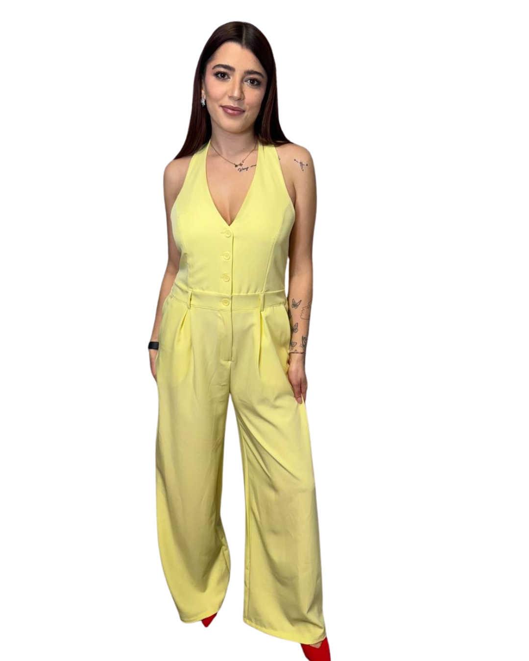 JUMPSUIT DALIA GIALLA