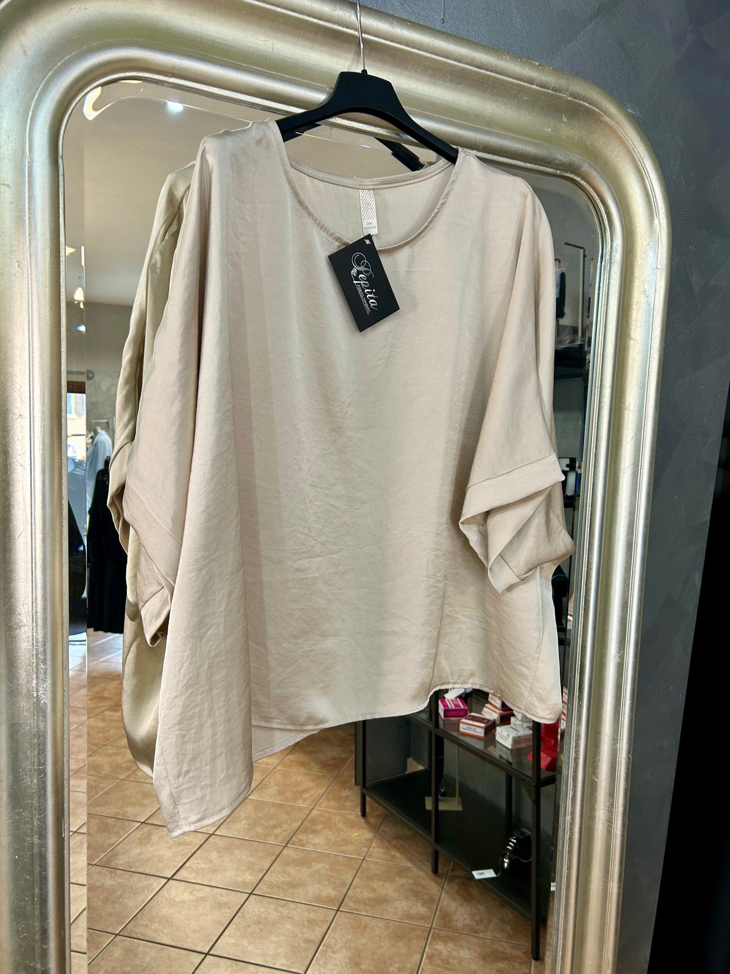 BLUSA OVER RASO