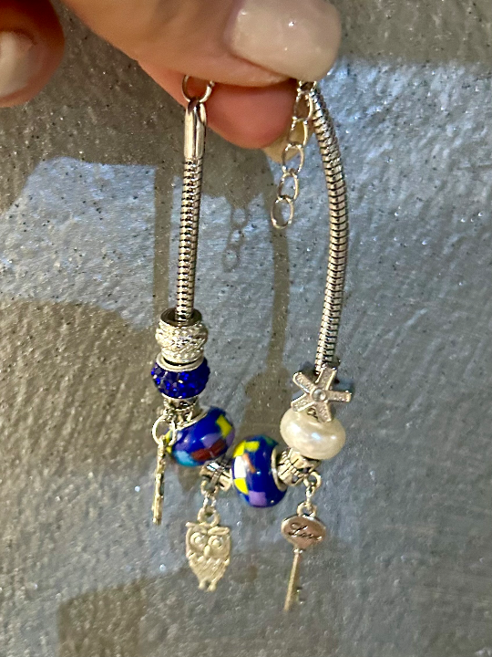 BRACCIALE CHARME2 BLU