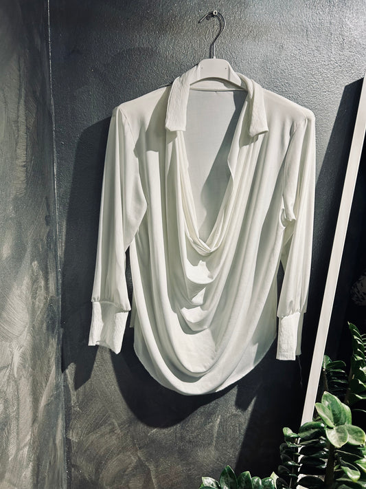 CAMICIA CASCATA BIANCA