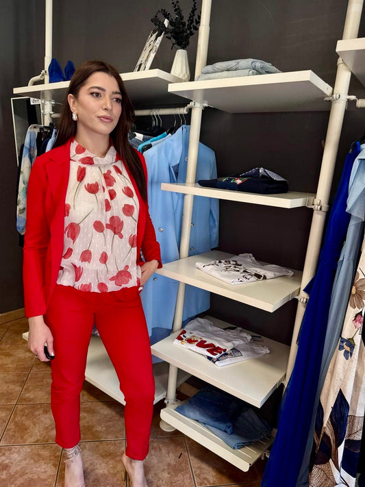 PANTALONE URBANCHIC ROSSO
