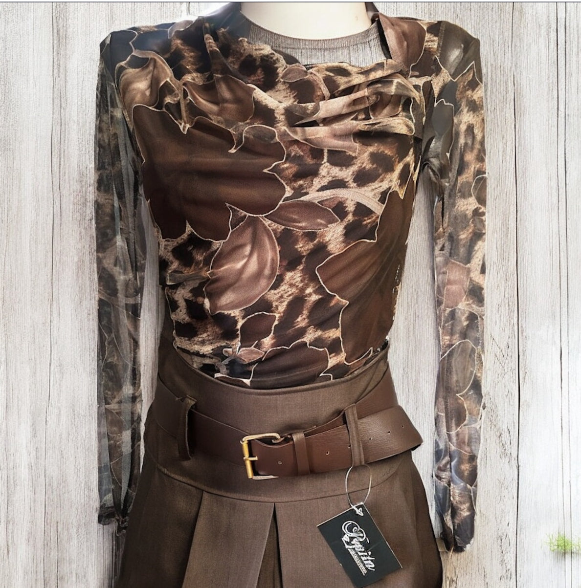 Blusa Autum Flowers