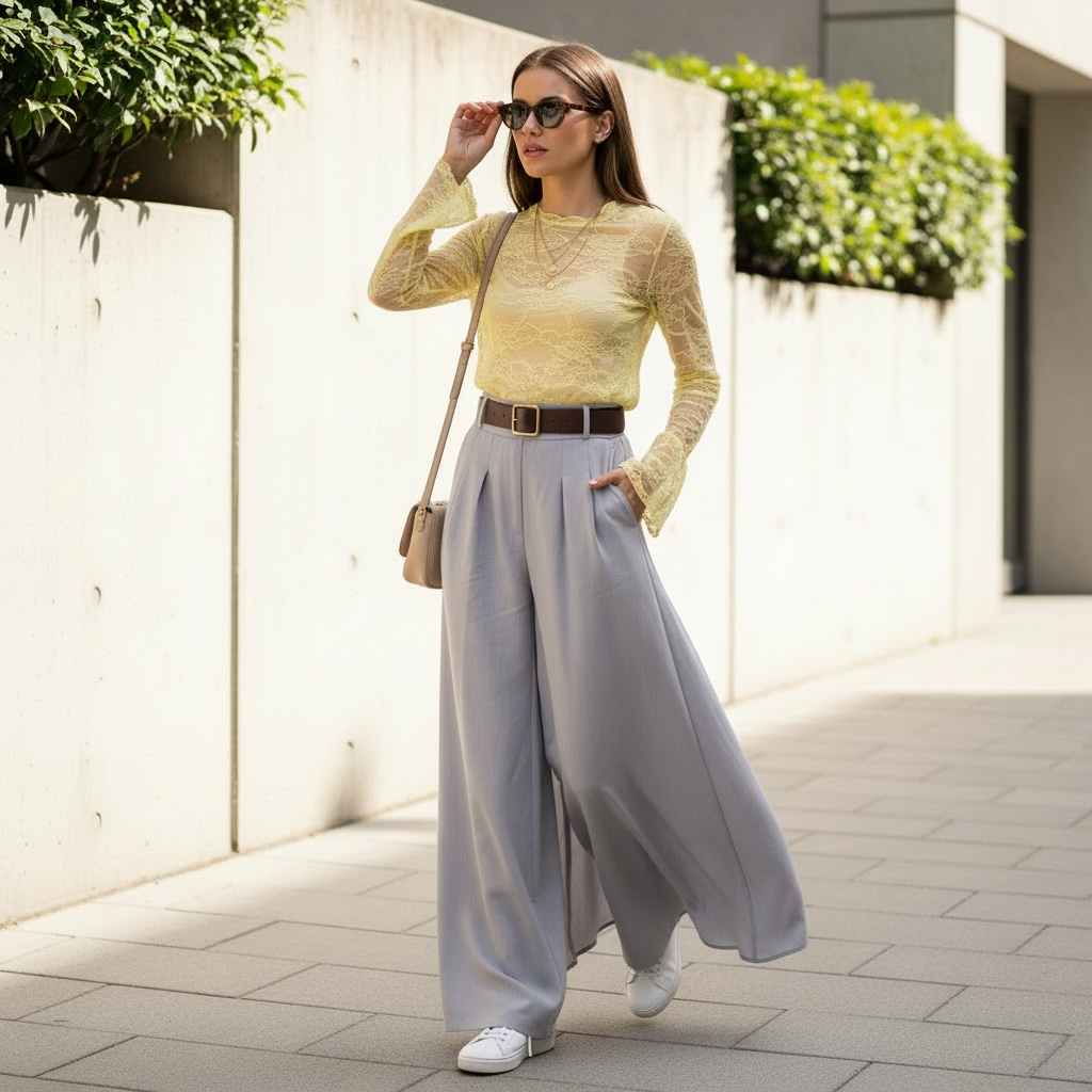 Maglia Pizzo Gialla
