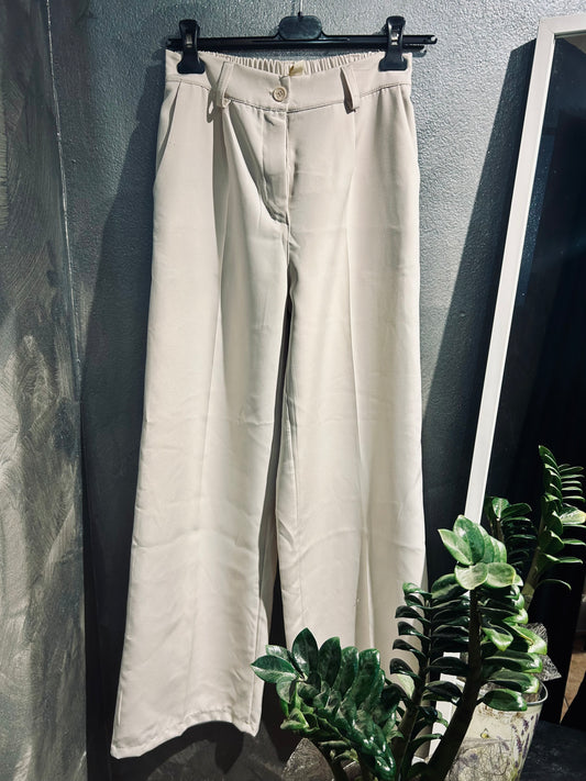 PANTALONE PALAZZO SABBIA