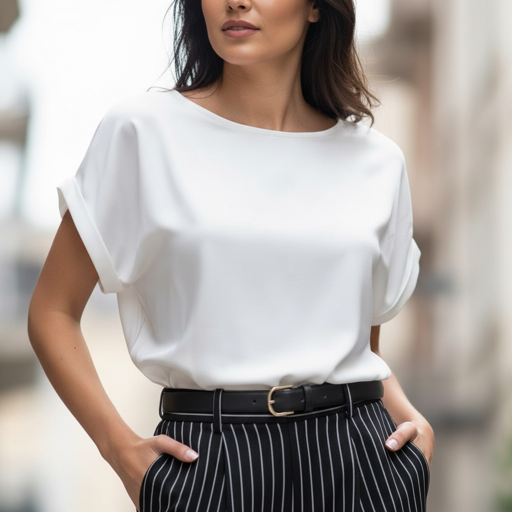 Blusa Satin Dolcevita