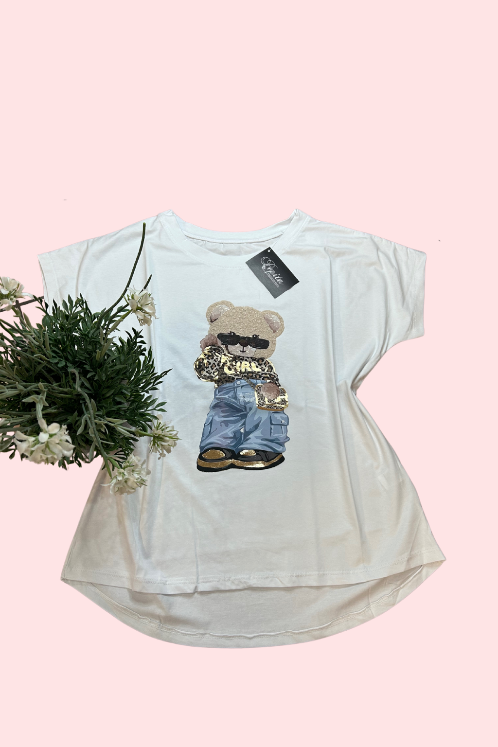 T-SHIRT OVER TEDDY GOLD