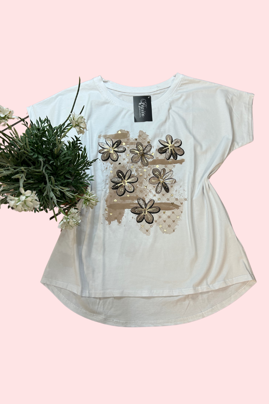 T-SHIRT OVER FIORI