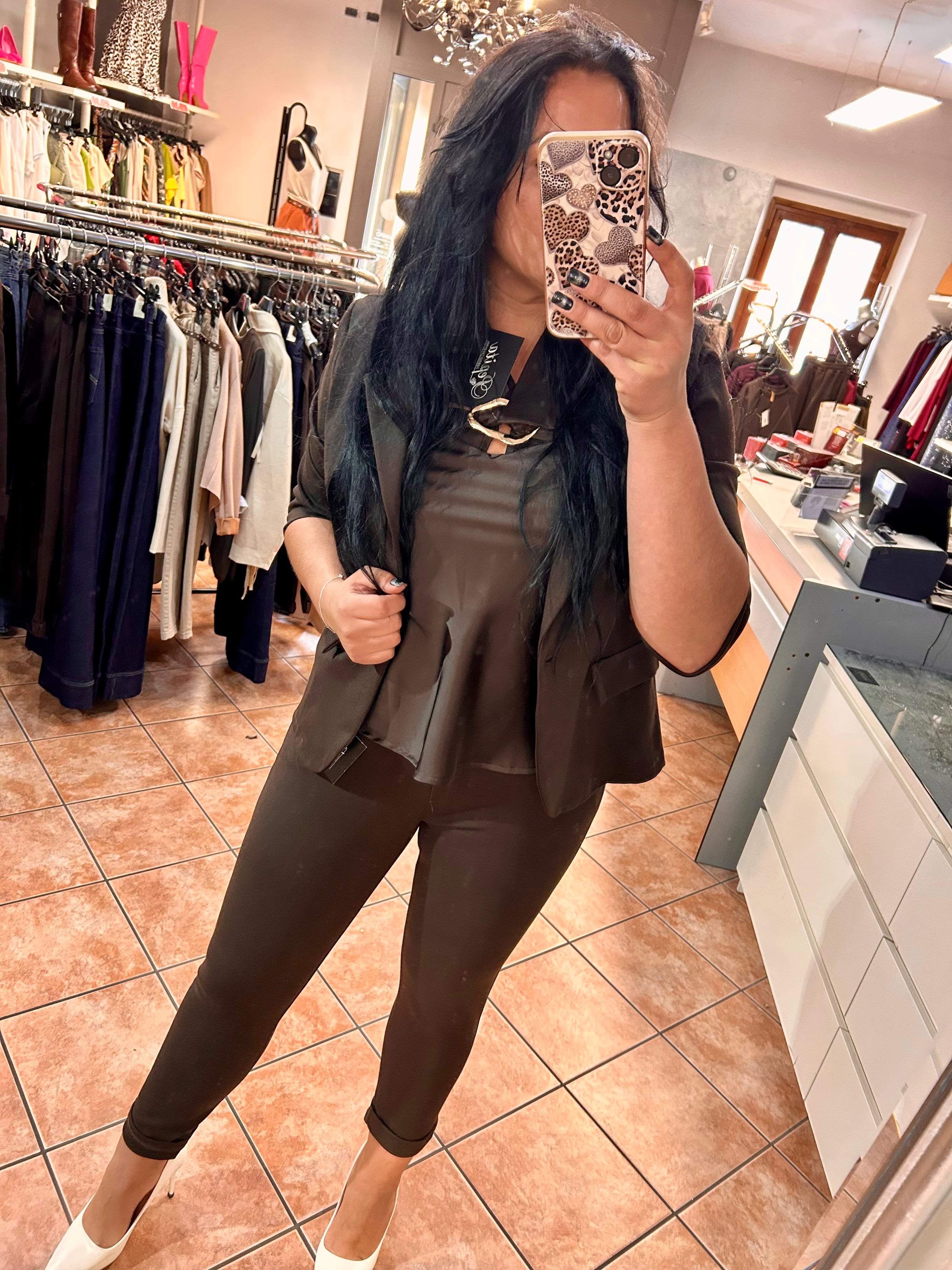Blazer in Punto Milano