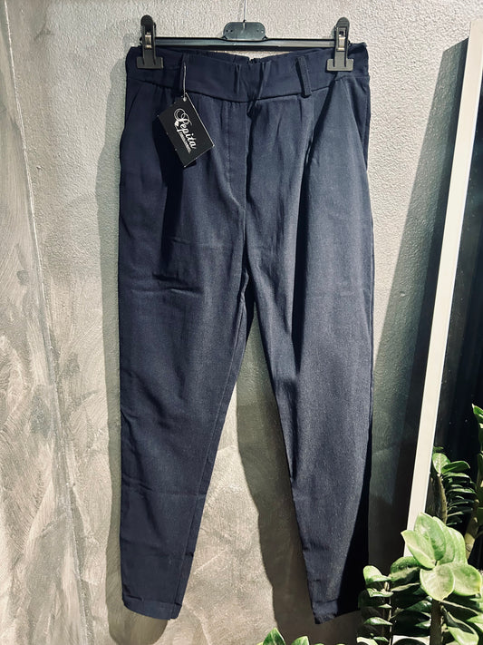 PANTALONE STRETCH BLU