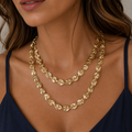 Collana Doppia Oro