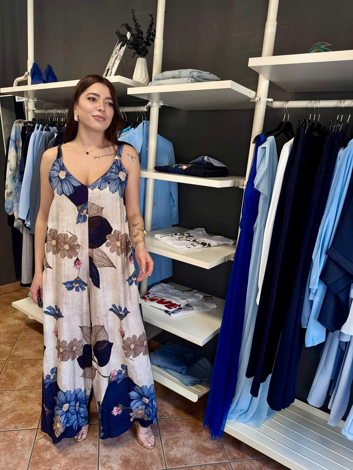 JUMPSUIT FLORALESCAPE