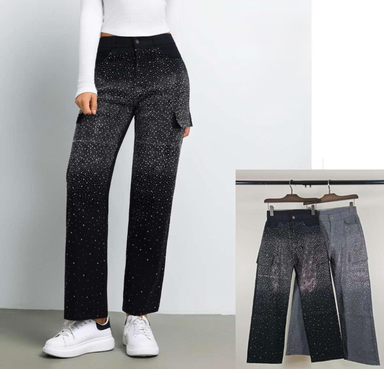 Jeans Cargo Sparkling