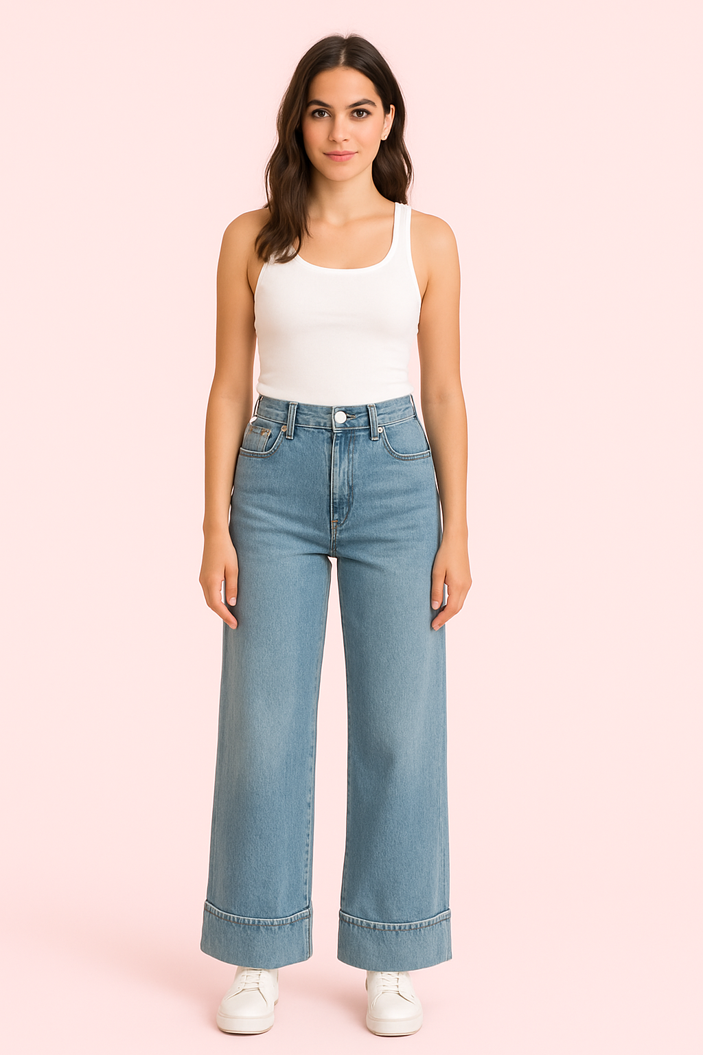 JEANS LARGO PALAZZO