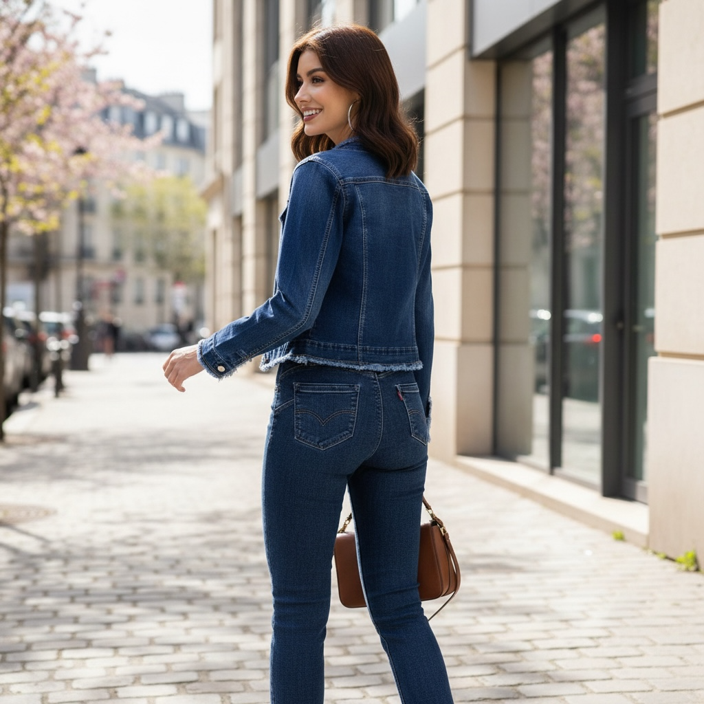 Giacca Jeans Sparkling