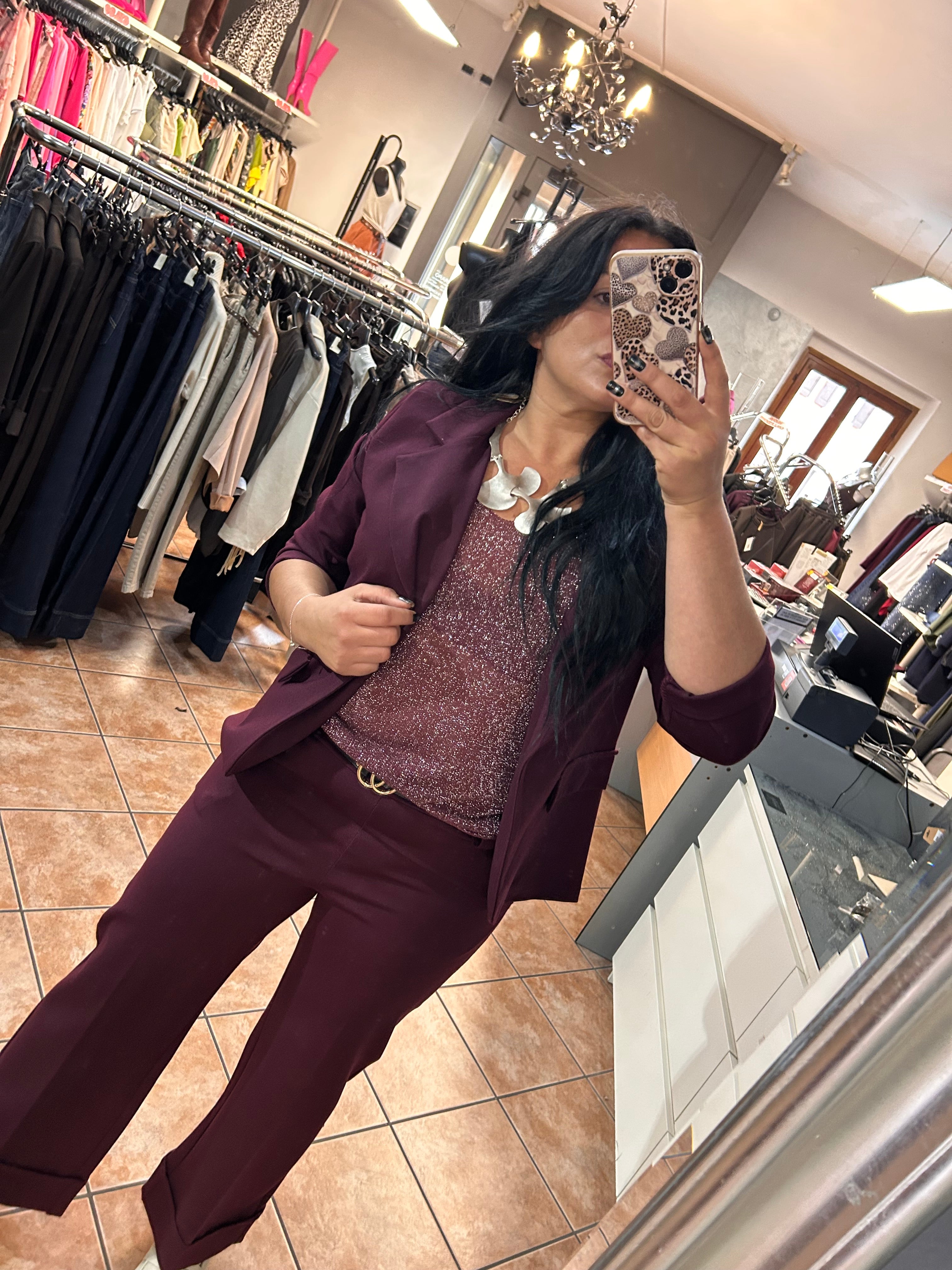 Blazer in Punto Milano