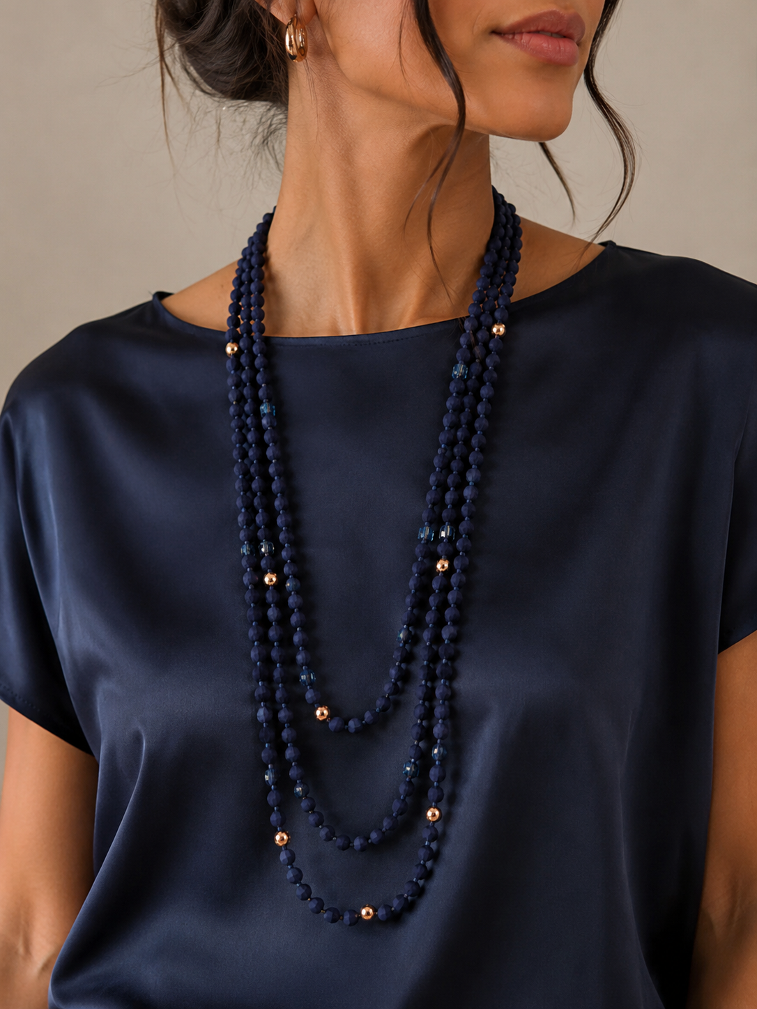 Collana Autunno Marrone