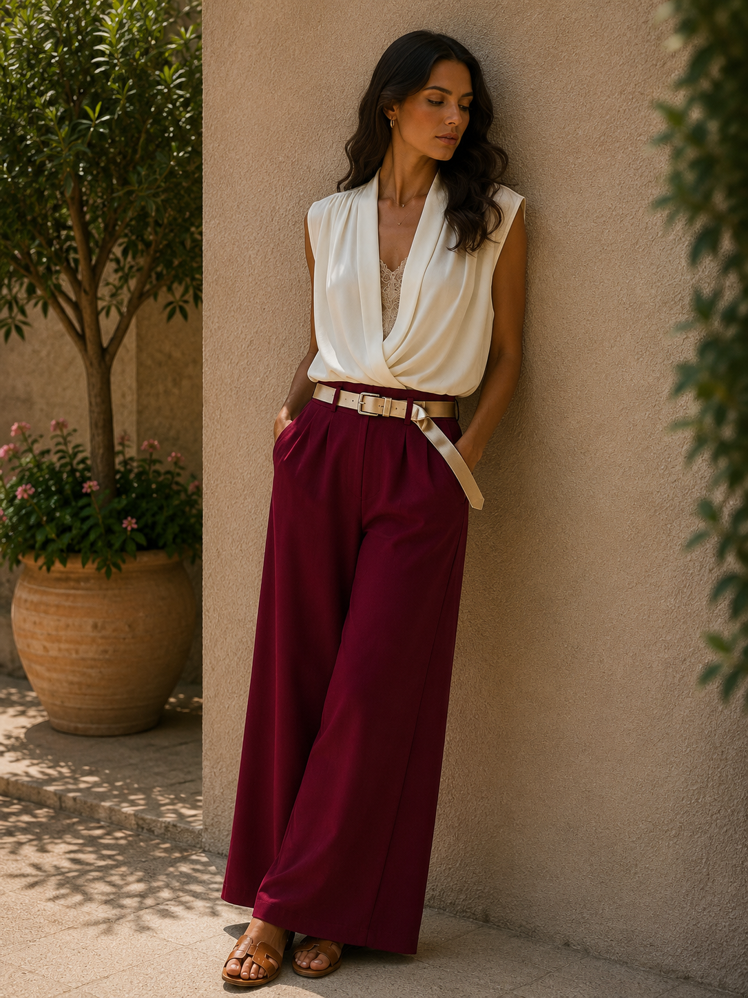 Canotta Elegance Pizzo