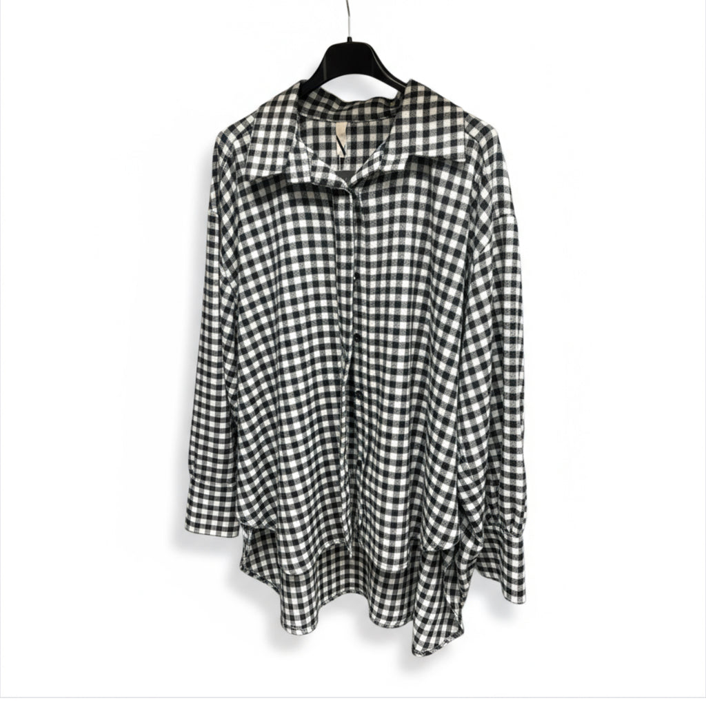 Maxi Camicia Quadri