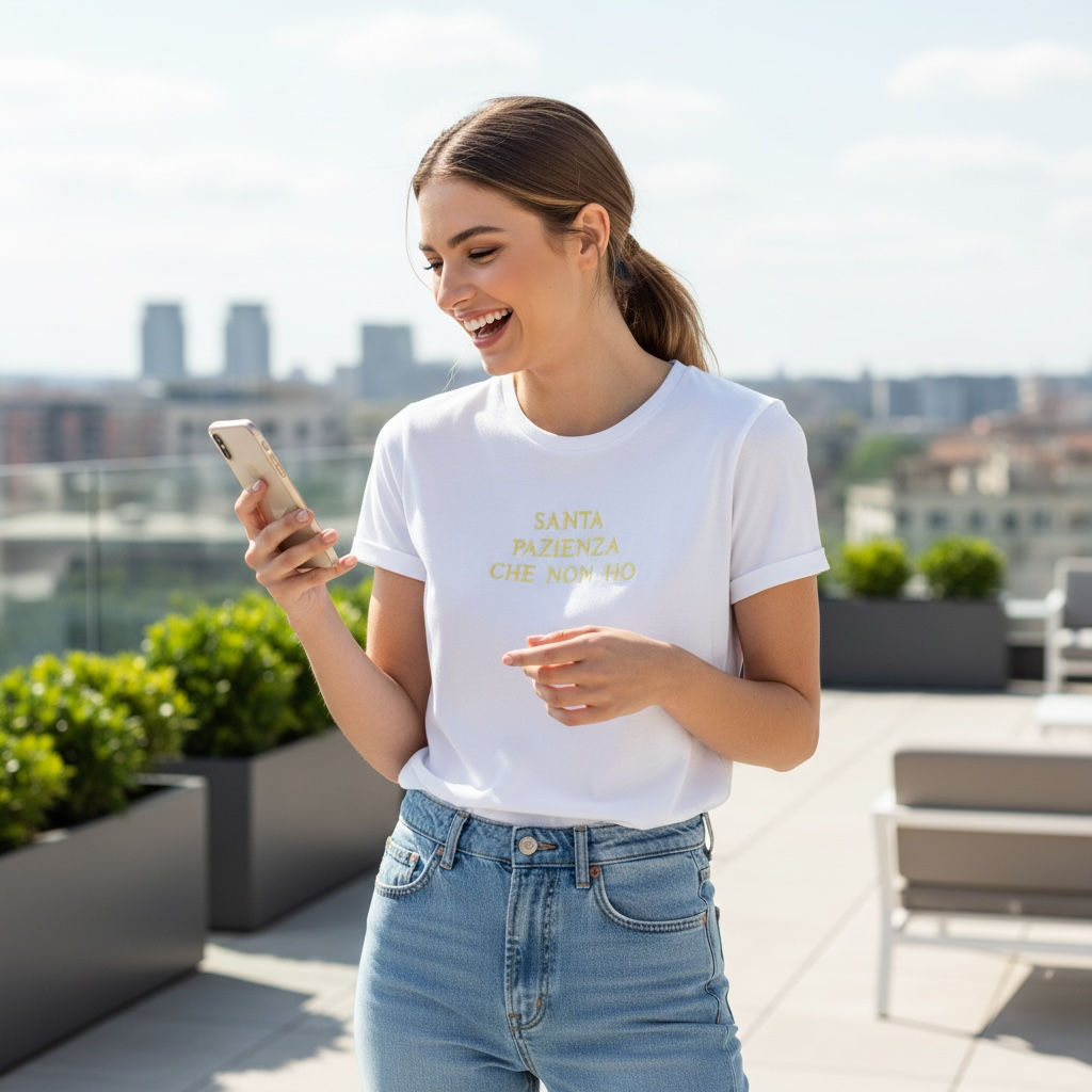 T-Shirt Santa Pazienza