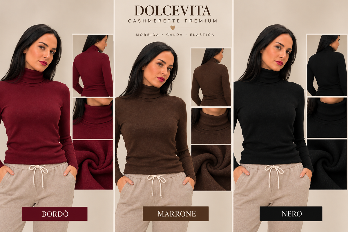 Cashmere Premium Dolcevita