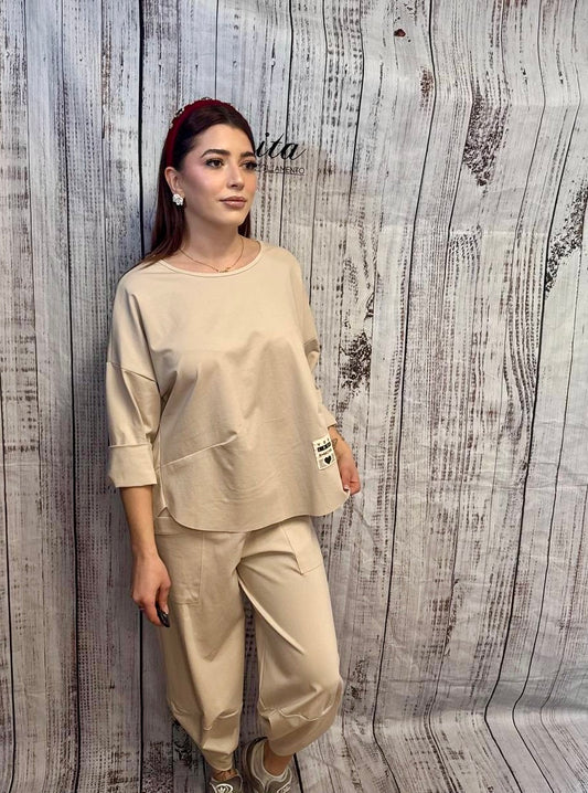 PANTALONE HAREM BEIGE