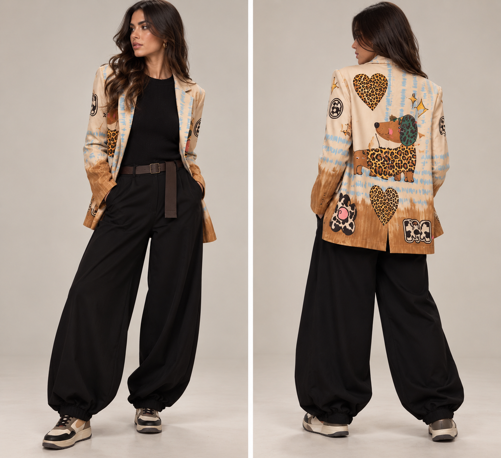 Blazer Fantasia Alcantara