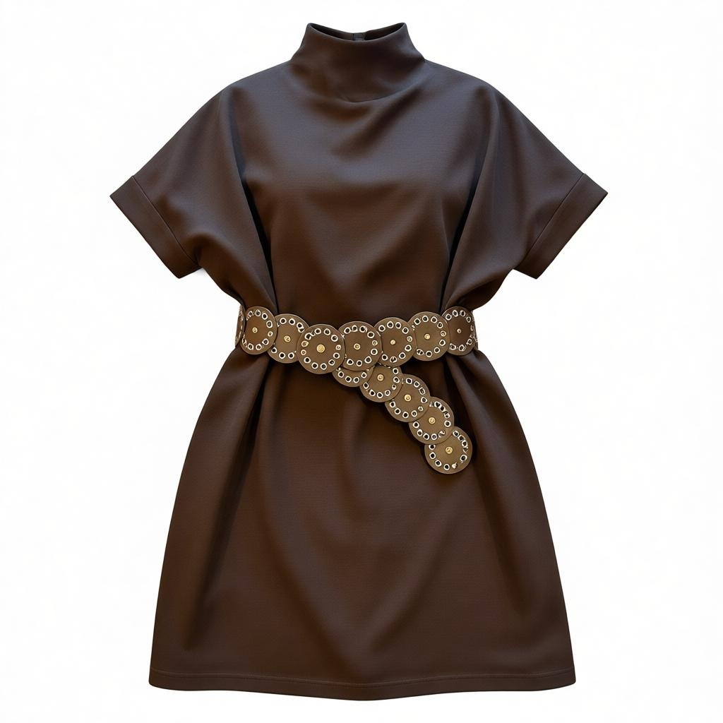 Abito Cintura Cerchi