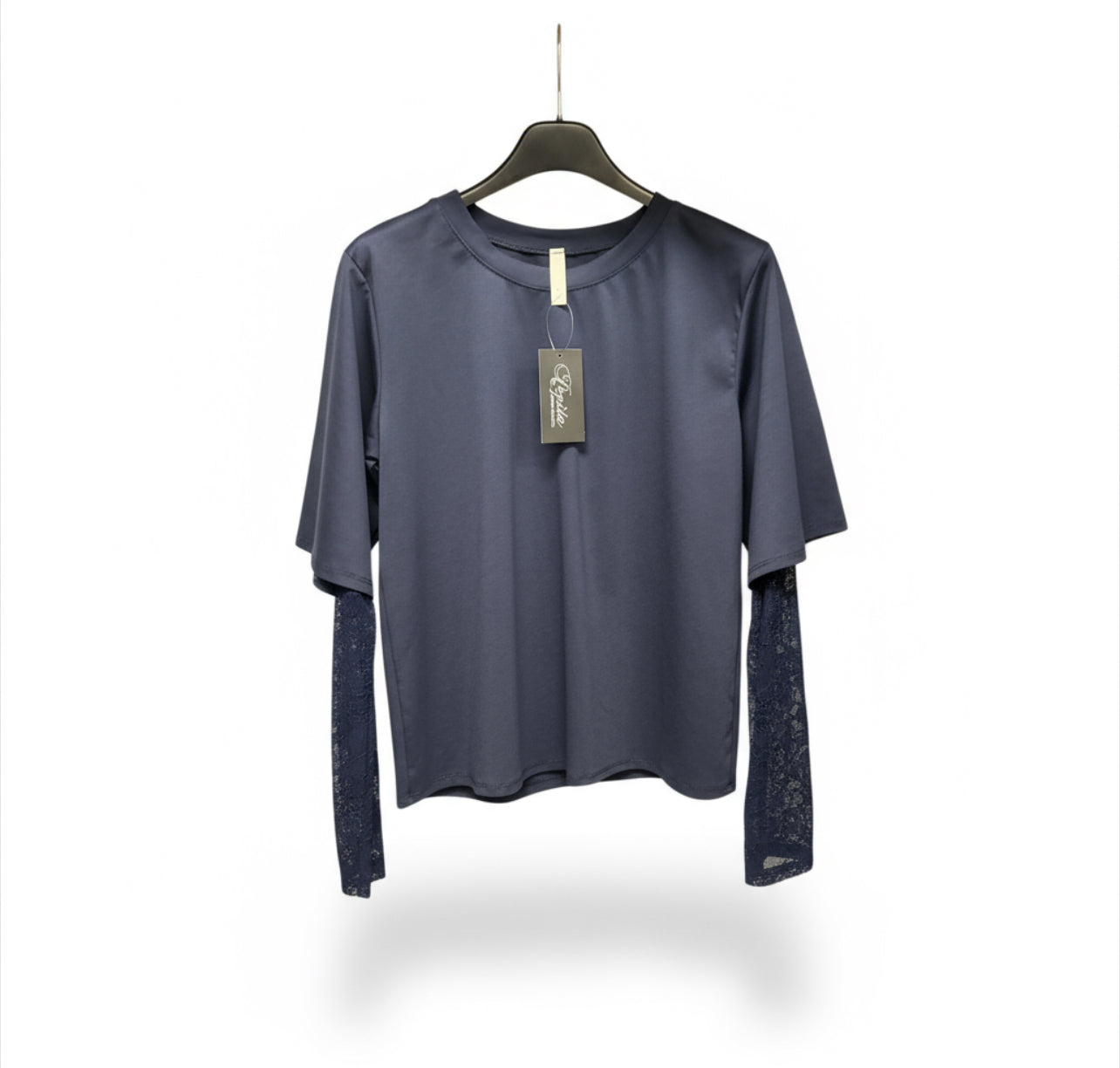 Felpa Maniche Pizzo