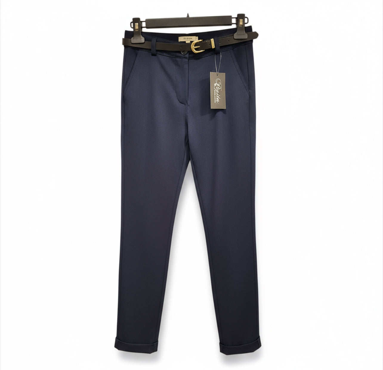 Pantalone Stretch Blu