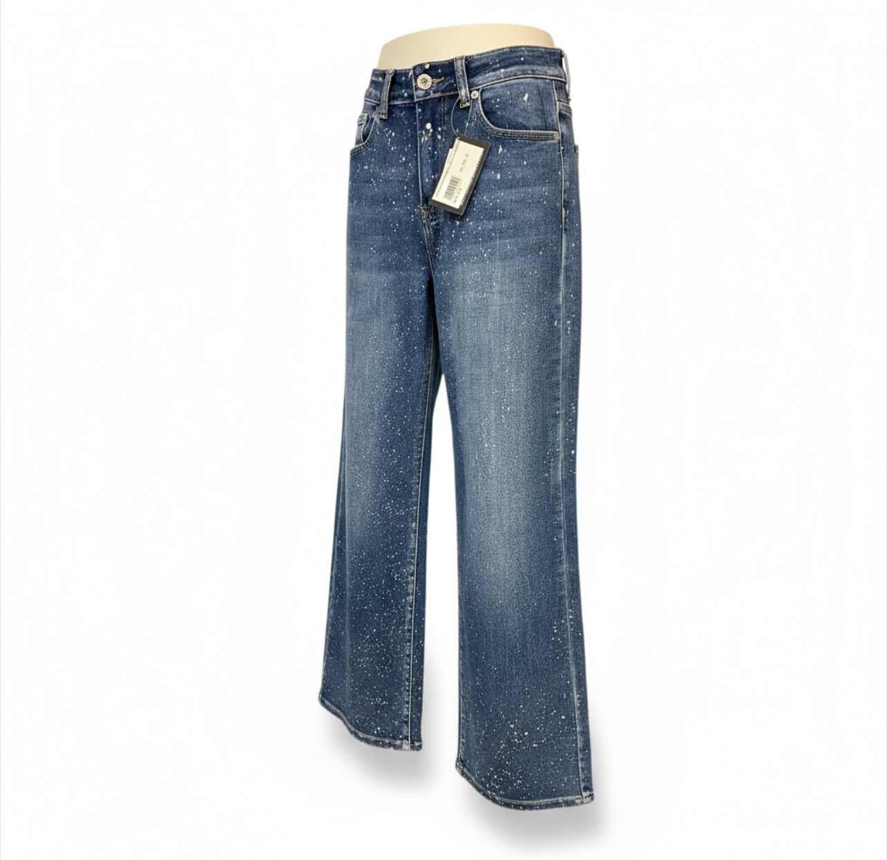 Jeans Palazzo Brillantini