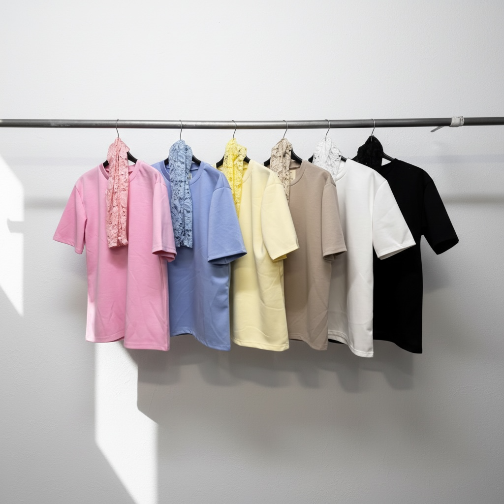 T-Shirt + Maniche Pizzo