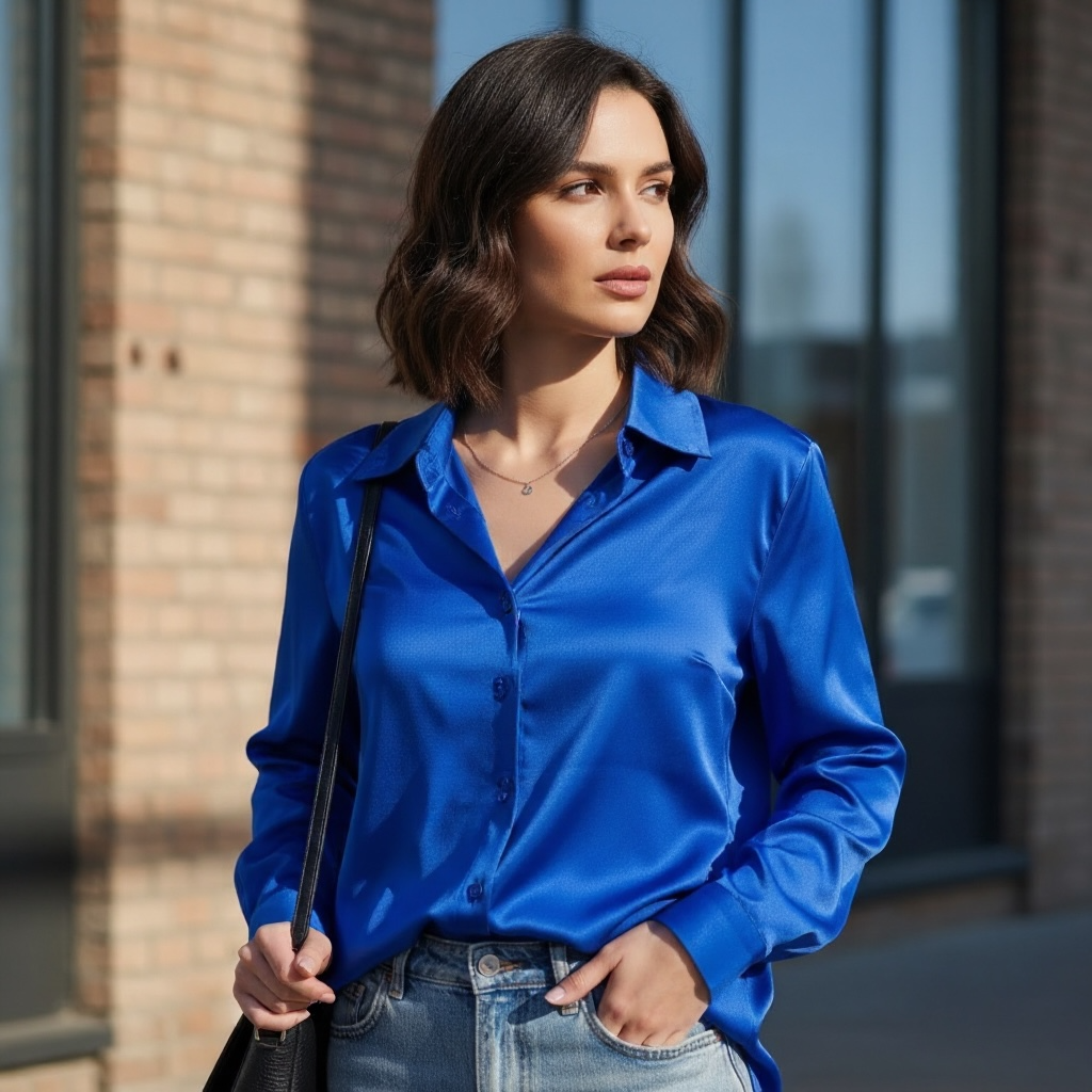Camicia Spring Raso