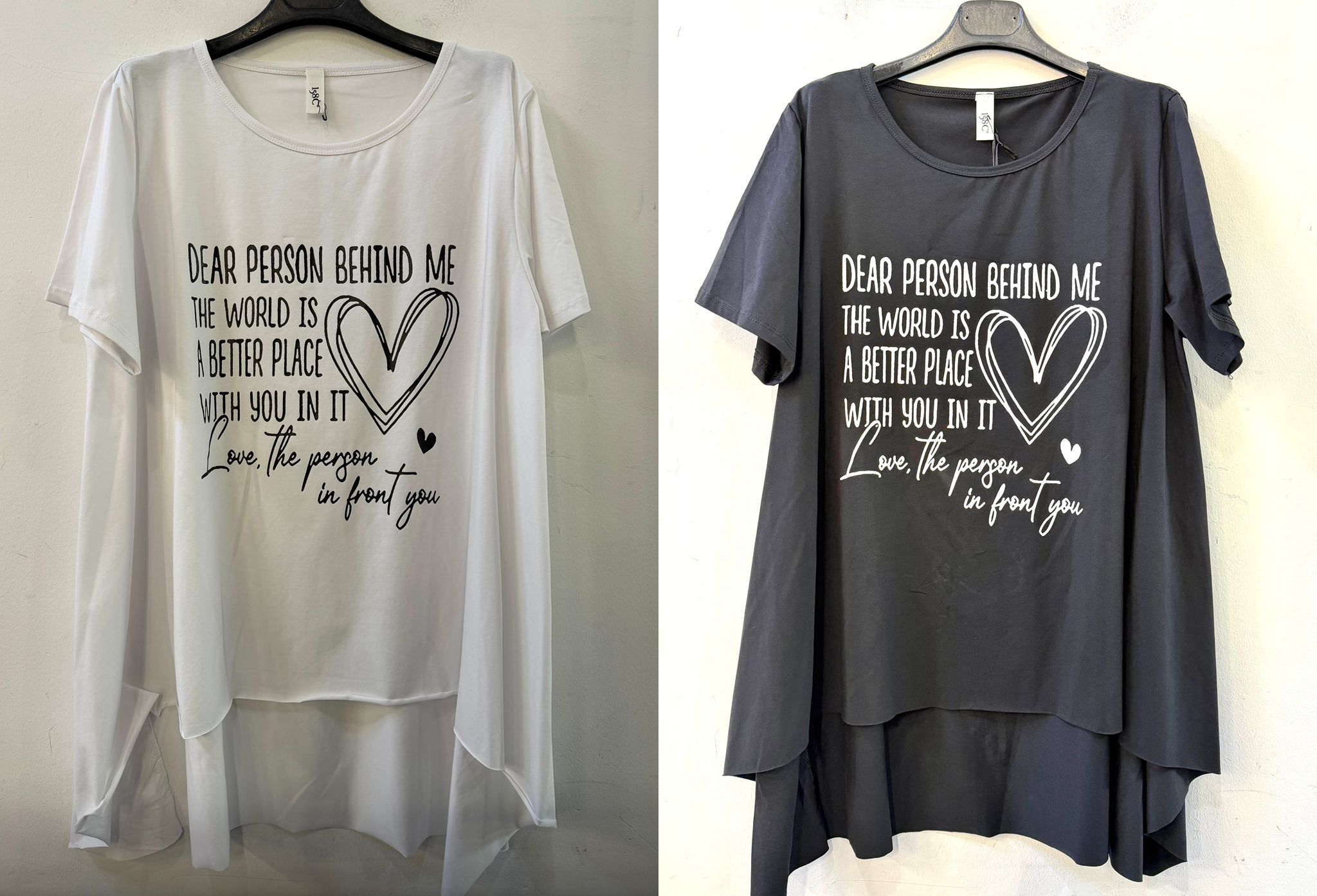 Maxi T-Shirt Scritte