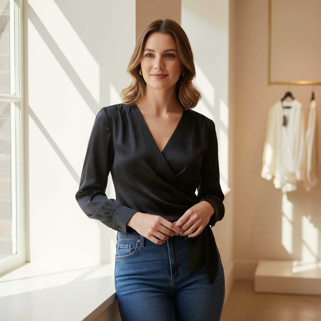 Blusa Satin