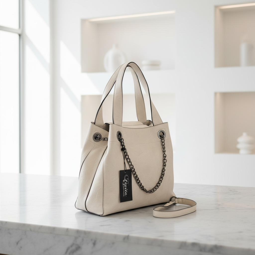 Borsa Secchiello Panna