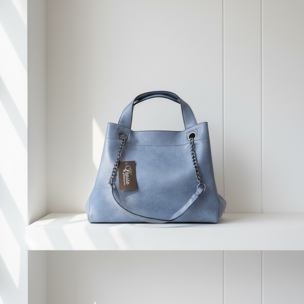 Borsa Secchiello Azzurra