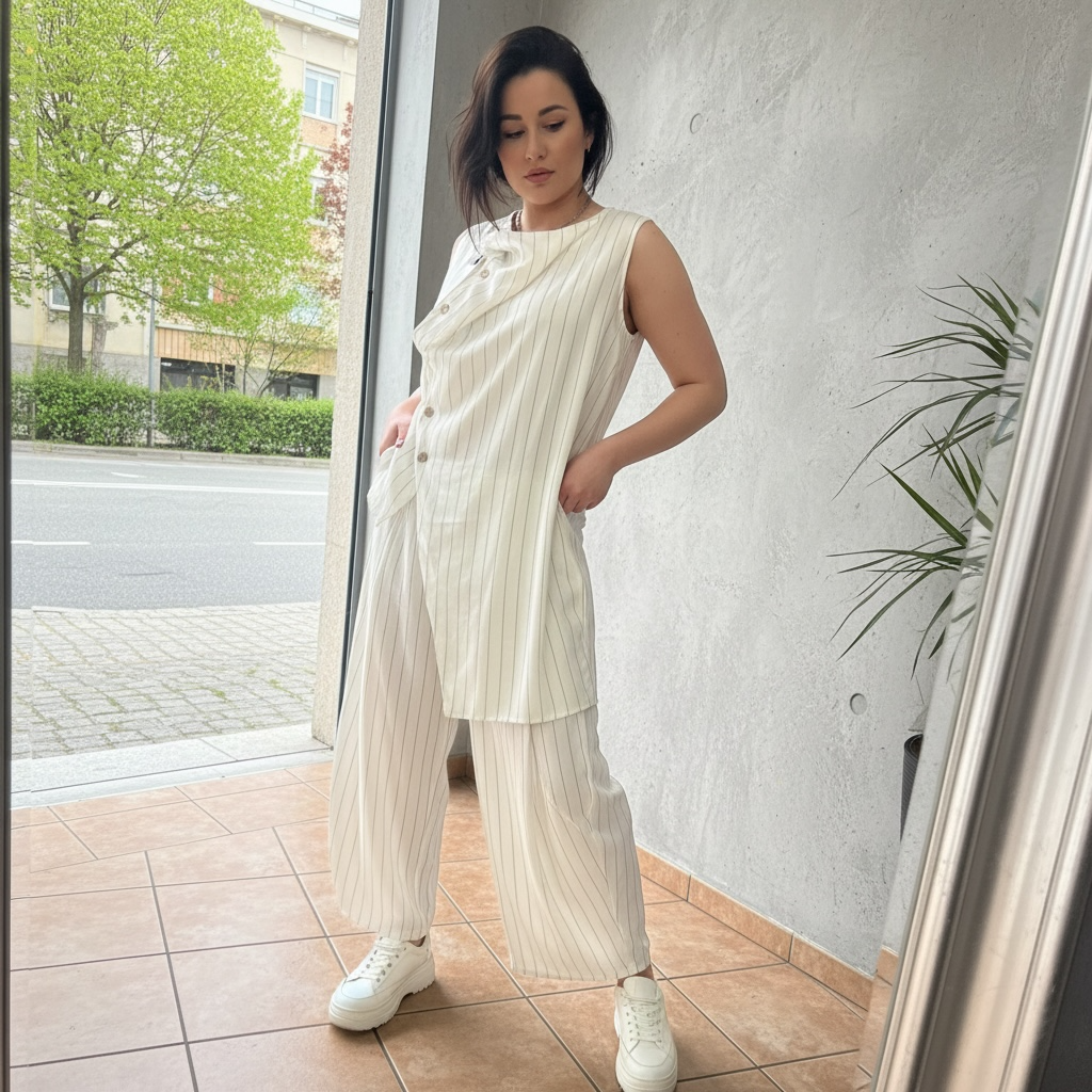 Gilet Lungo GessatoLux