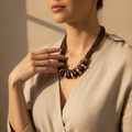 Collana Fili Marrone