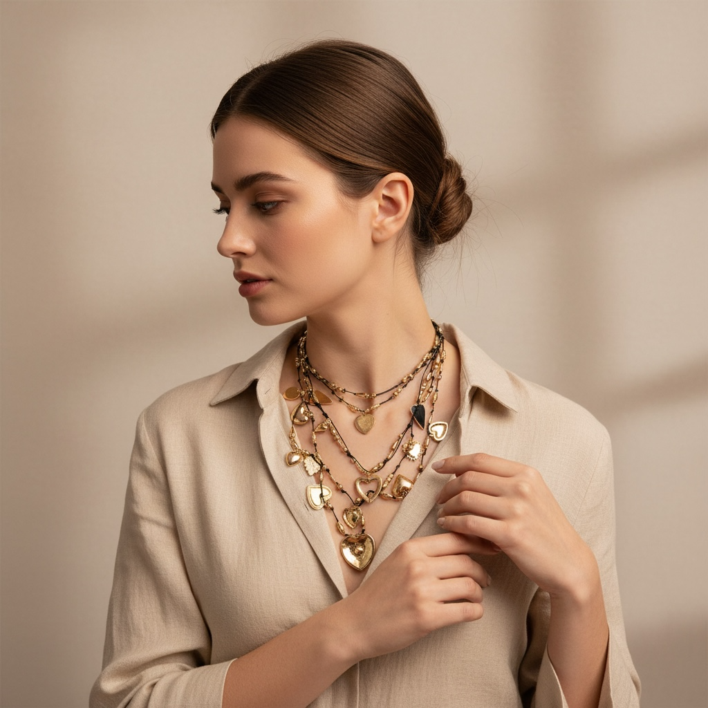 Collana Black&Gold