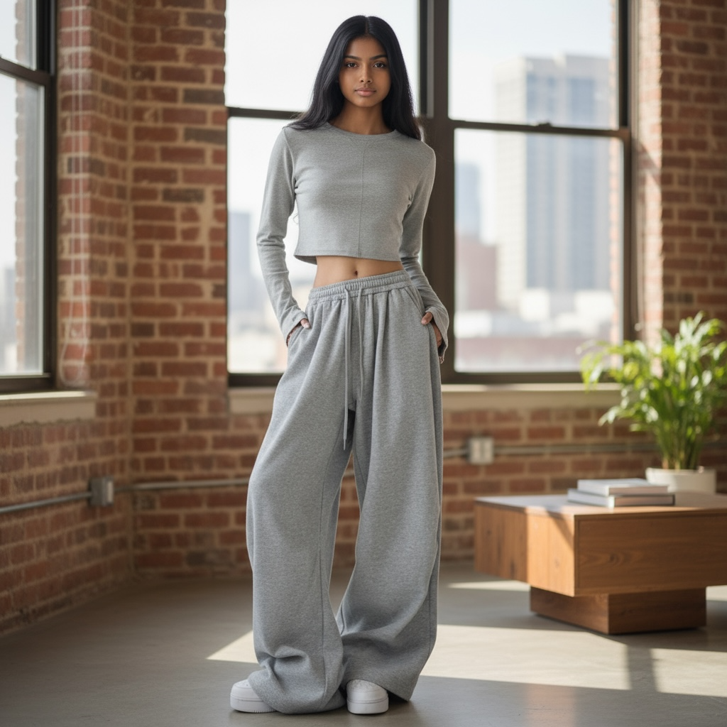 Pantalone Sport Largo