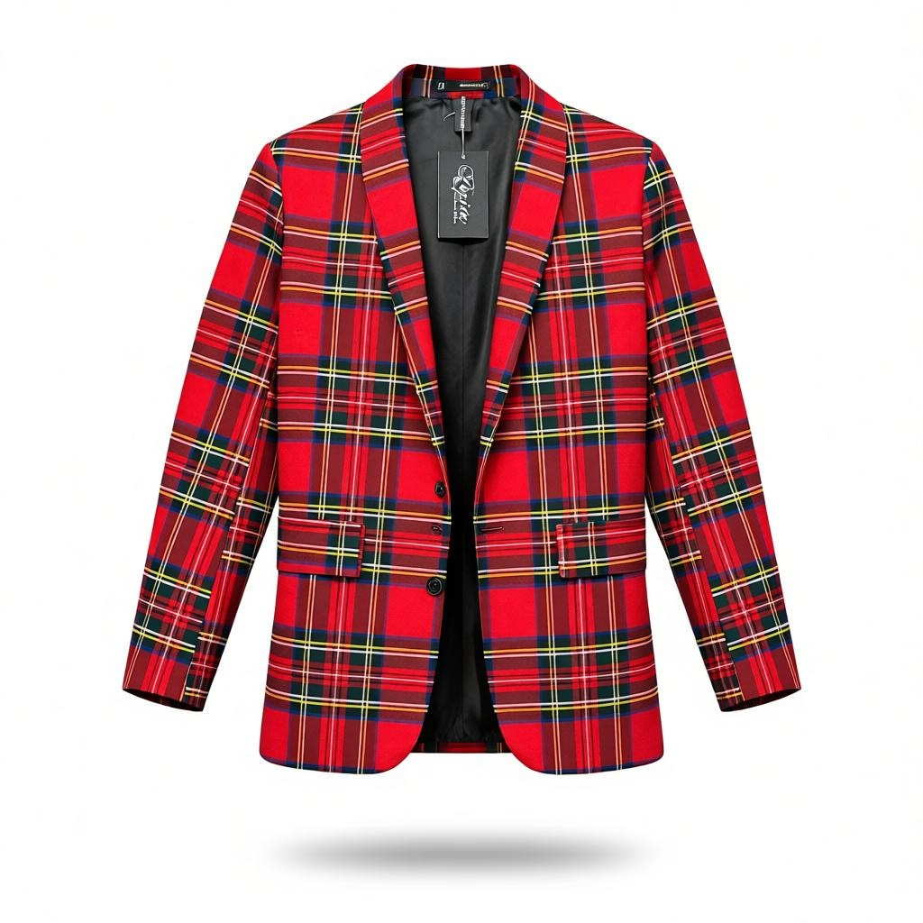 Blazer Xmas Tartan