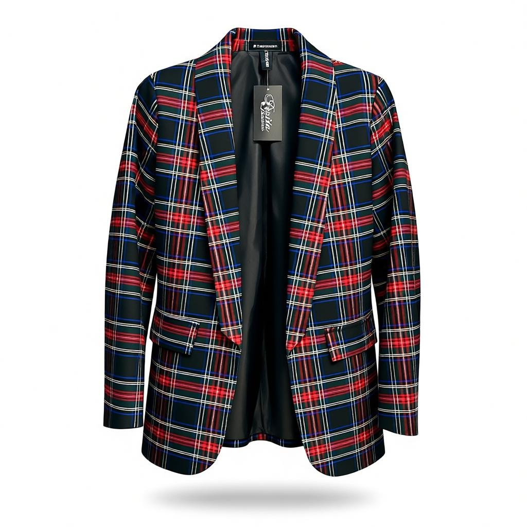 Blazer Xmas Tartan