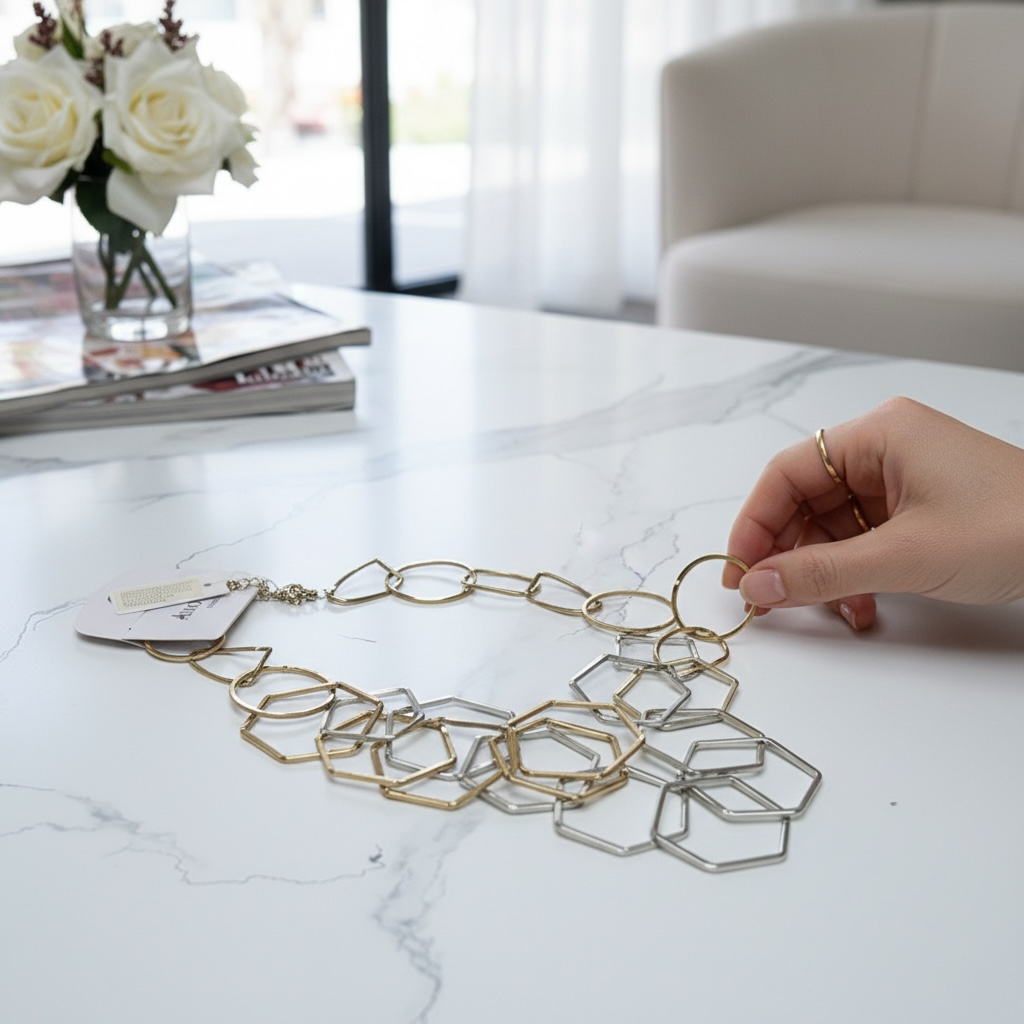 Collana Silver&Gold