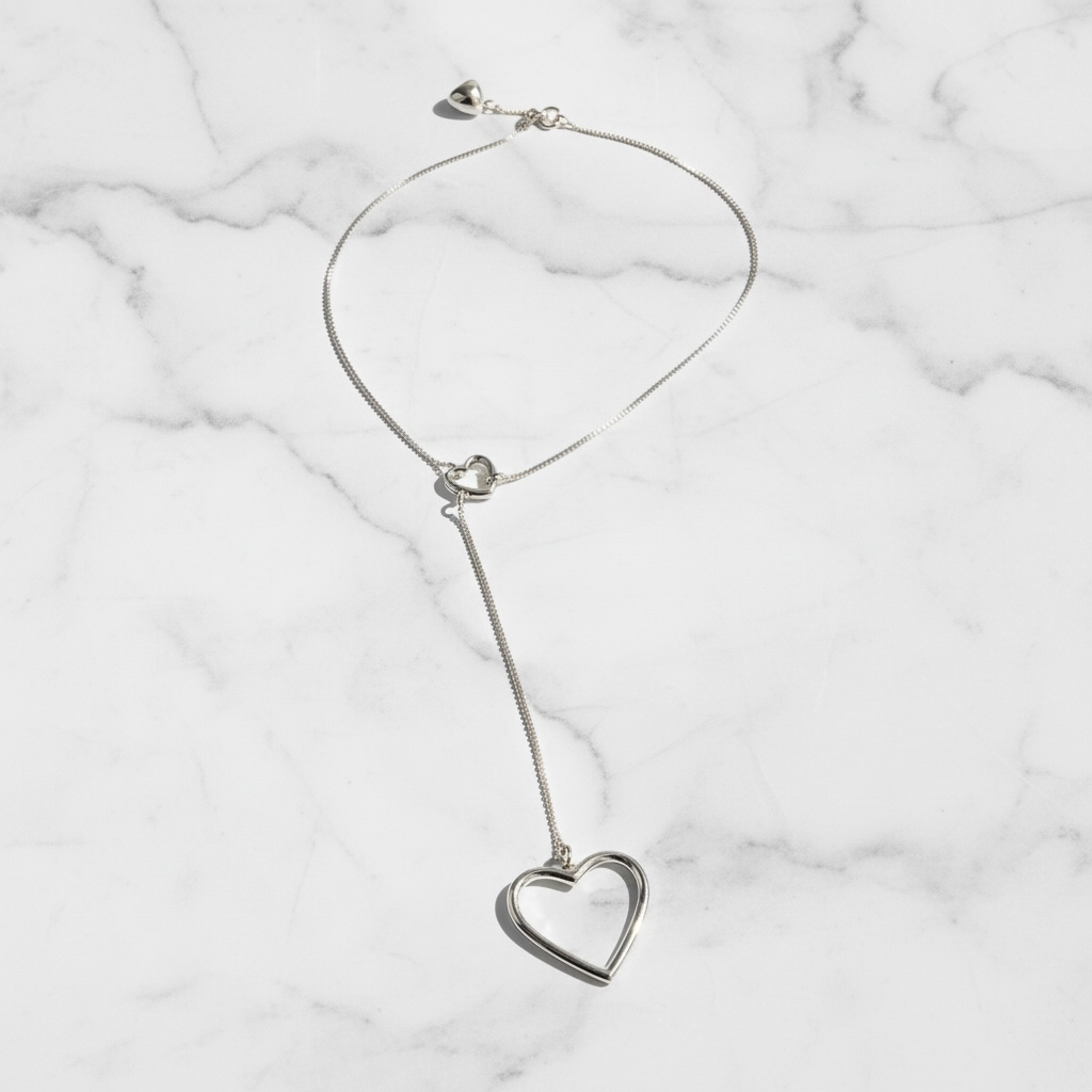 Collana Cuori Argento