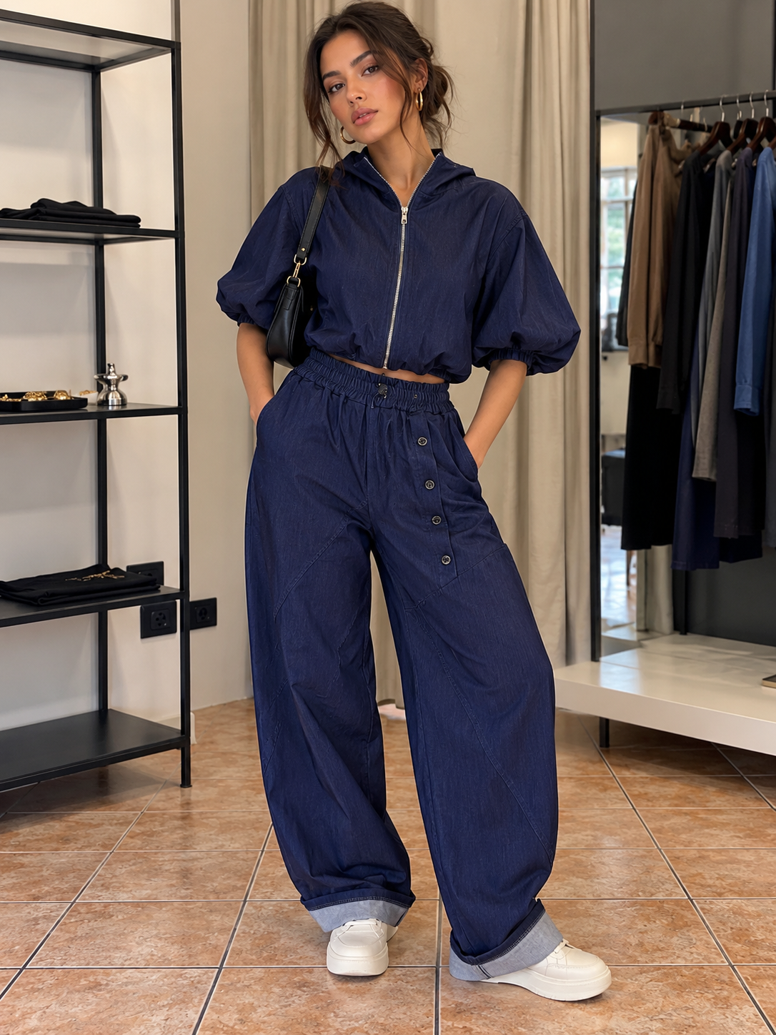 Giacca Over Denim