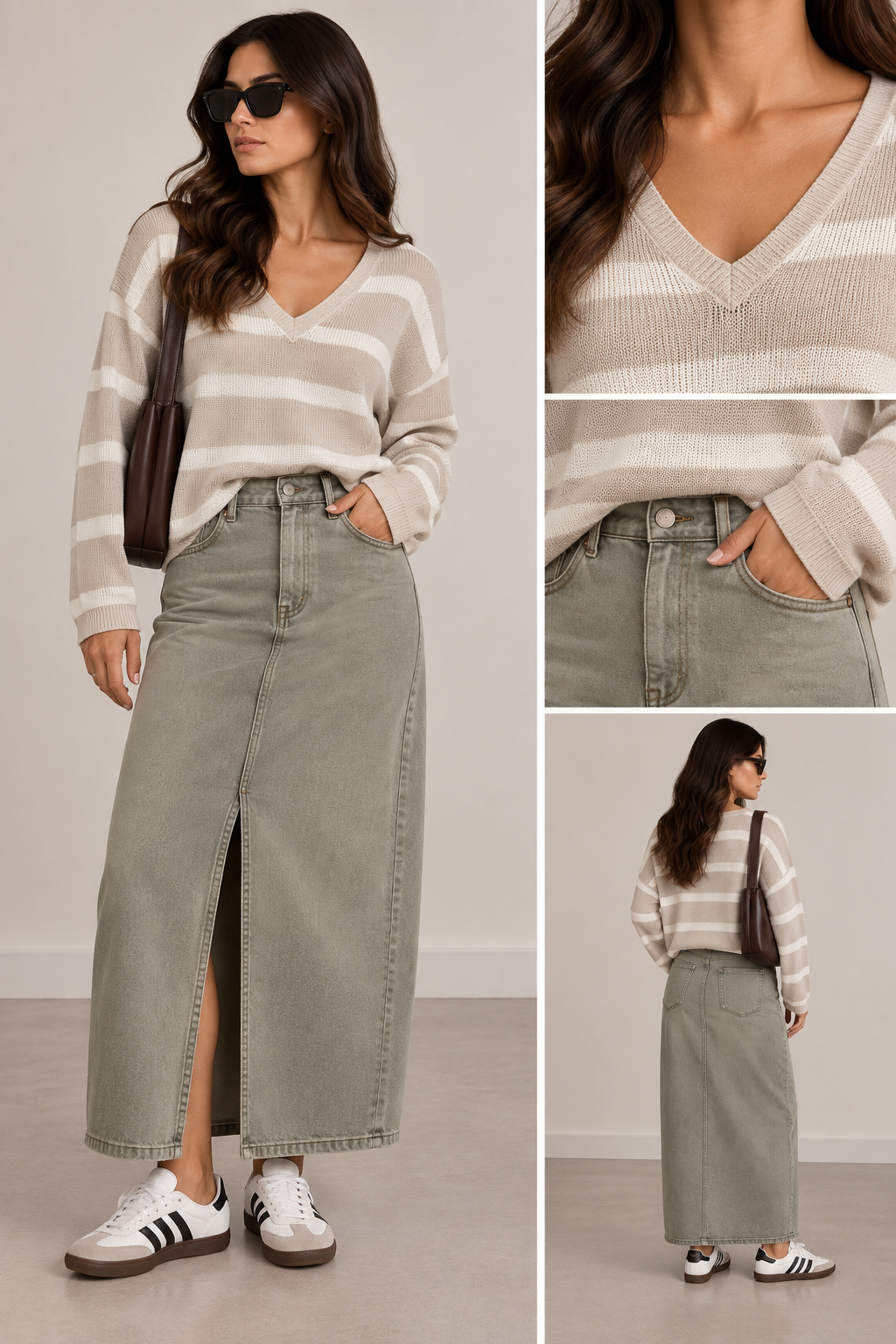 Pullover Cotone Righe